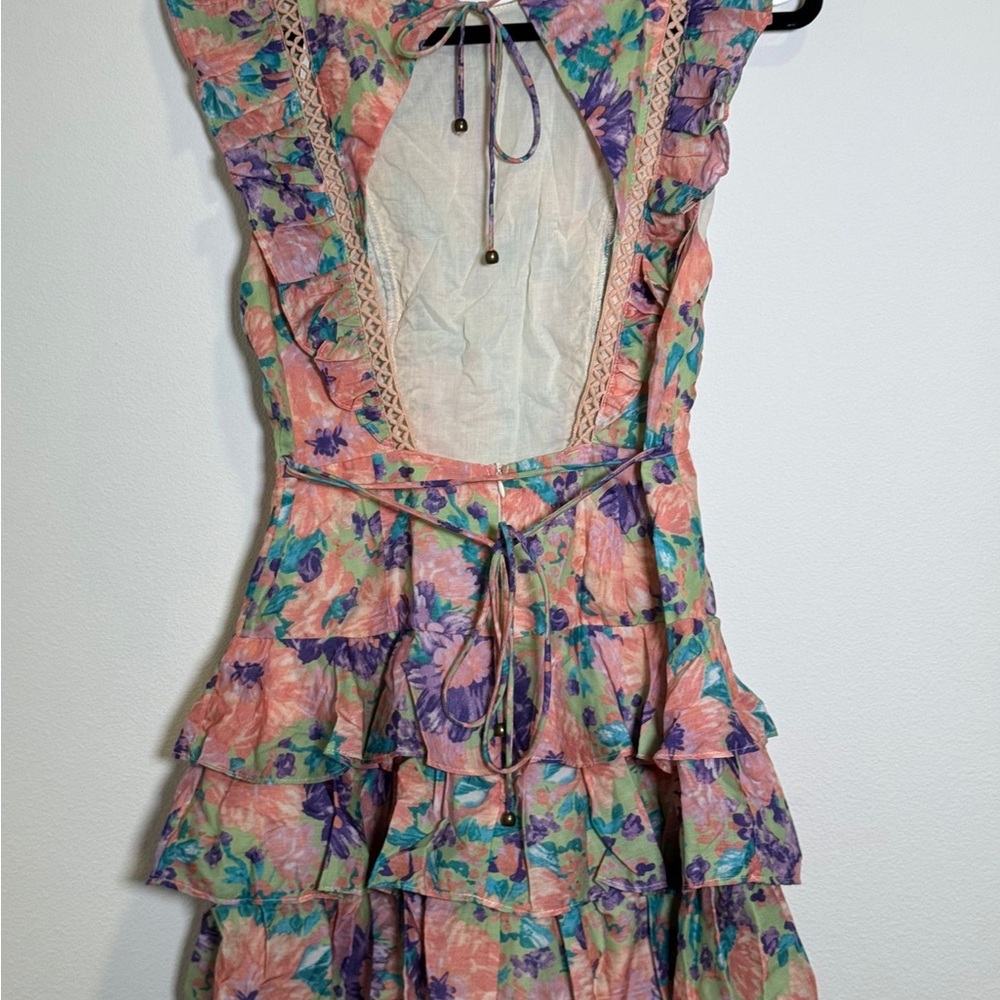 Floral Ruffle Dress - Picture 4 of 4